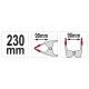 YATO Rugós szorító 240 x 90 mm YATO Rugós szorító 240 x 90 mm