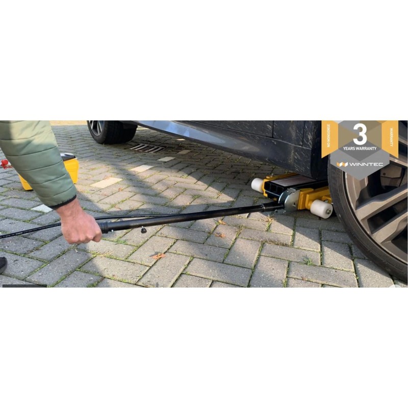 Emelő gépkocsi mobil szimpla ollós 1,8 tonnás 110-630mm Winntec RAZZO-1