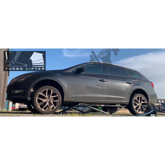Emelő gépkocsi mobil dupla ollós 2,5 tonnás 85-455 mm Winntec IN-SYNC2