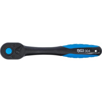 Crowa racsnis kulcs 1/2'' 72 fogú, irányváltós, műanyag bevonattal - BGS