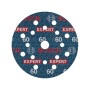 BOSCH EXPERT O780 Foil Tépőzáras csiszolótárcsa 125 mm / P60 kerámiaszemcsés (6 db)