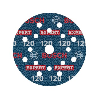 BOSCH EXPERT O780 Foil Tépőzáras csiszolótárcsa 125 mm / P120 kerámiaszemcsés (6 db)