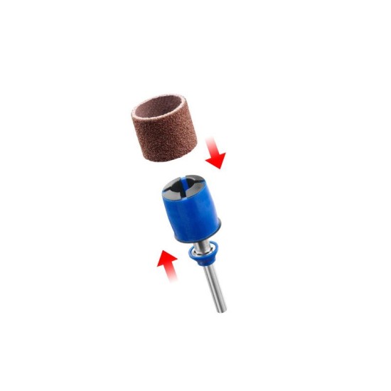 DREMEL EZ SpeedClic Csiszolótüske és 2 db 13 mm-es csiszolószalag (P60, P120) DREMEL EZ SpeedClic Csiszolótüske és 2 db 13 mm-es csiszolószalag (P60, P120)