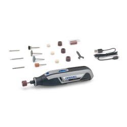 DREMEL Lite Multifunkciós szerszám + 15 részes tartozékkészlet USB-vel tölthető 7760-15 DREMEL Lite Multifunkciós szerszám + 15 részes tartozékkészlet USB-vel tölthető 7760-15