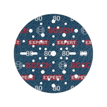 BOSCH EXPERT O780 Foil Tépőzáras csiszolótárcsa 150 mm / P80 kerámiaszemcsés (6 db)