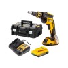 DEWALT Akkus gipszkarton csavarbehajtó 18 V szénkefe nélküli (2 x 2,0 Ah akku + töltő) DCF620D2 DEWALT Akkus gipszkarton csavarbehajtó 18 V szénkefe nélküli (2 x 2,0 Ah akku + töltő) DCF620D2