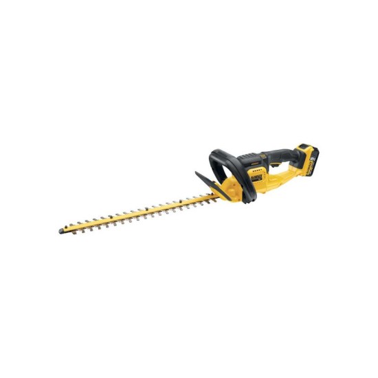 DEWALT Akkus sövényvágó 18 V (1 x 5,0 Ah akku + töltő) DCM563P1 DEWALT Akkus sövényvágó 18 V (1 x 5,0 Ah akku + töltő) DCM563P1