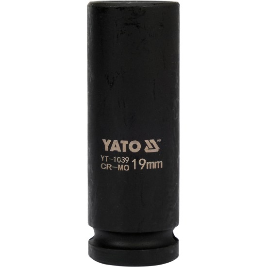 Légkulcsfej 1/2'' 6 l.h. 19-es Yato