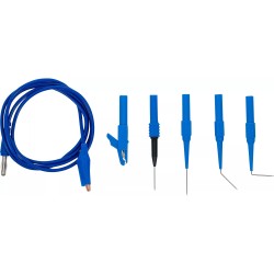 Mérőkábel és mérőcsúcs készlet multiméterekhez - BGS