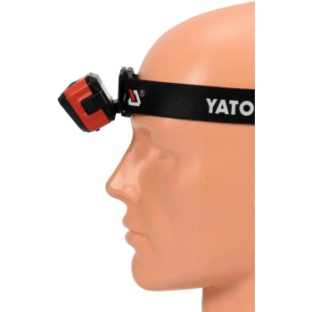 Szerelőlámpa - Fejlámpa LED 500 Lumen - akkus/elemes mozgásérz. YATO