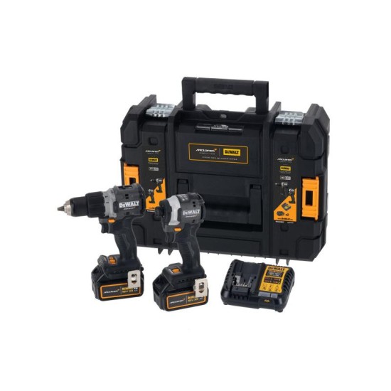 DEWALT/McLaren Akkus erőcsomag 18 V (DCD85M + DCF85M + TSTAK + 2 x 4,0 Ah akku + töltő) DEWALT/McLaren Akkus erőcsomag 18 V (DCD85M + DCF85M + TSTAK + 2 x 4,0 Ah akku + töltő)