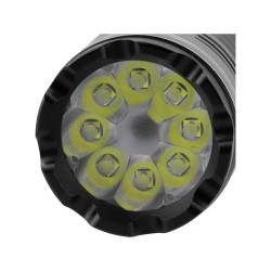 YATO YT‑085612 akkus LED zseblámpa 3000 lm (Li-ion, alumínium)