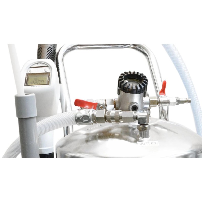 Hubi Tools HU46020 mobil AdBlue töltőállomás – 45 l, pneumatikus, digitális mérőpisztoly