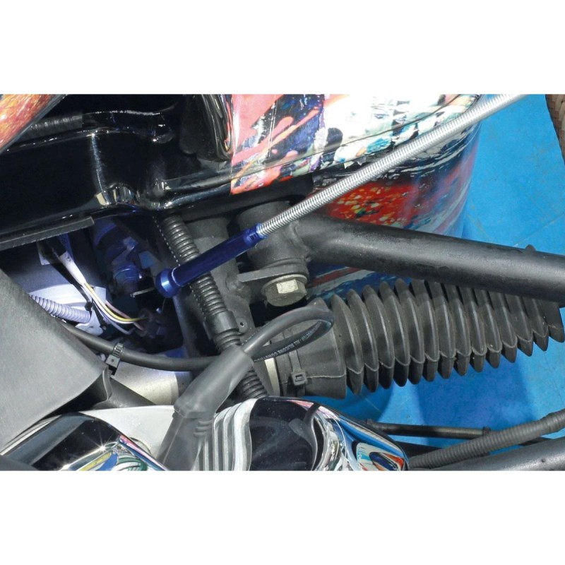 Laser LAS‑9055 mágneses felszedő (4 karmos, LED, 610 mm)