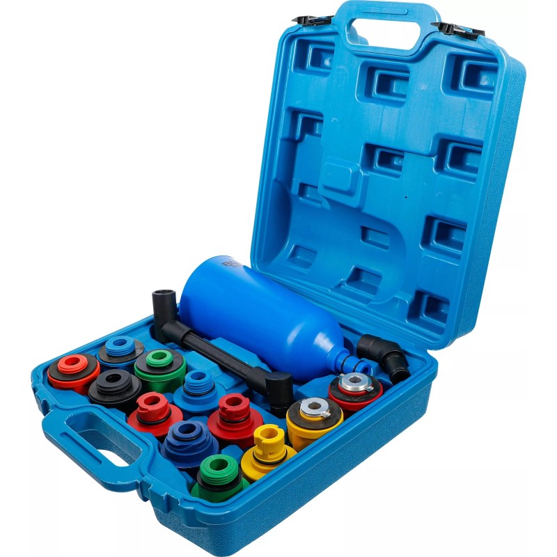 Olajbetöltő tölcsér 2 literes, 15 részes adapter készlettel - BGS