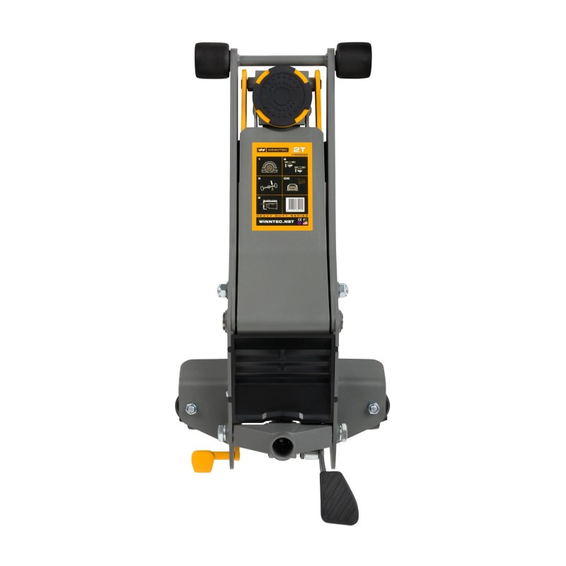 Winntec Y420222 2 t krokodil emelő padló – ultra‑low 75–500 mm