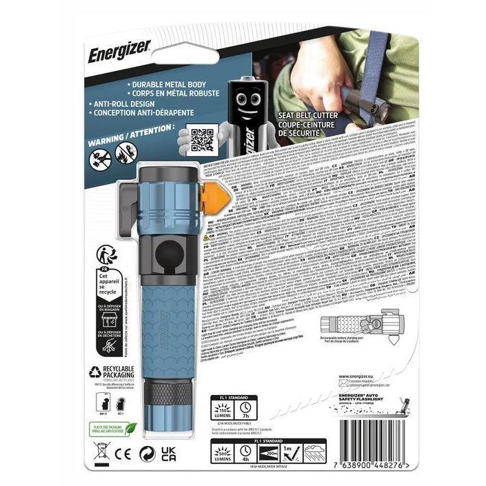 Elemlámpa LED  1 CREE Autós Biztonsági Újratölthető Energizer