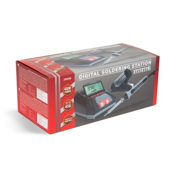 Forrasztópáka állomás  48 W 230 V-os 200-450 °C LCD kijelző - Fahrenheit
