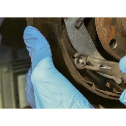 Fékrugó szerelő fogó - fékpofa rugóalátéthez