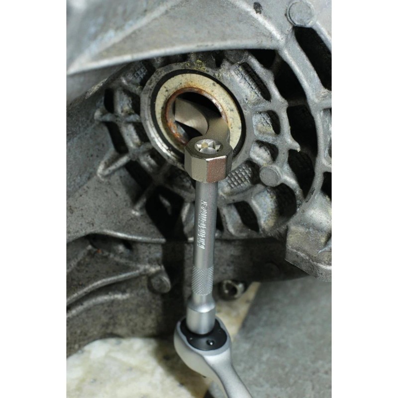 Feszítő szerszám  70 mm-es ívelt pajszer adapter 3/8'' ''Saskarom''