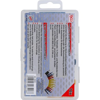 Csatlakozó tesztelő készlet 16 részes - BGS Csatlakozó tesztelő készlet 16 részes - BGS