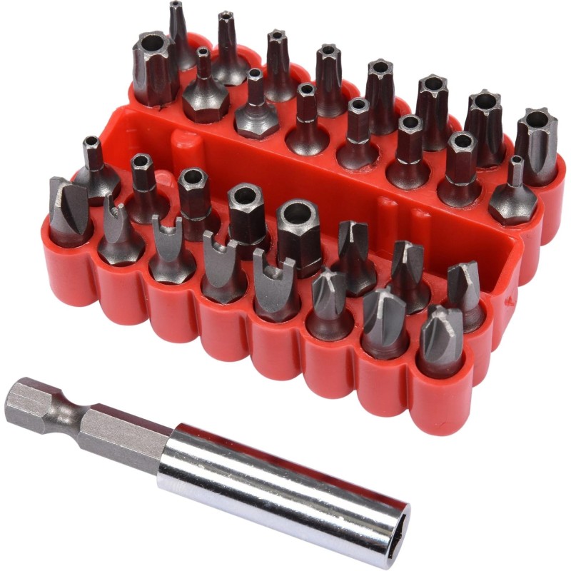 Bit készlet biztonsági 33 részes - Vorel