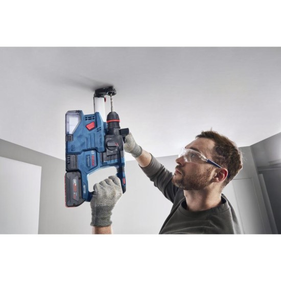 BOSCH Akkus fúrókalapács GBH 18V-22 X kartondobozban ONE CHUCK tokmánnyal (akku + töltő nélkül) BOSCH Akkus fúrókalapács GBH 18V-22 X kartondobozban ONE CHUCK tokmánnyal (akku + töltő nélkül)
