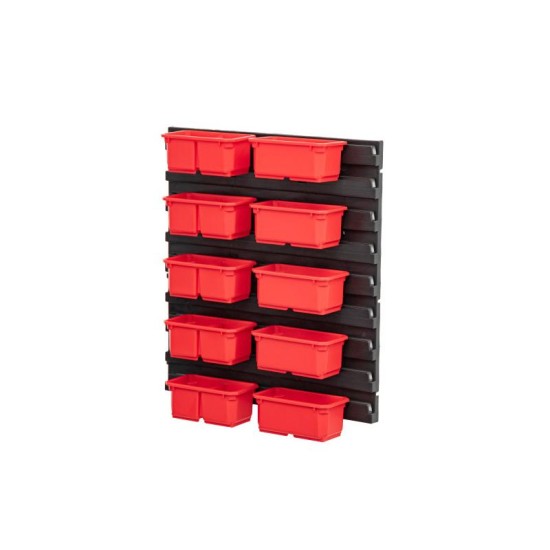 QBRICK SYSTEM ONE Tárolóláda + QBRICK SYSTEM PRO tárolóláda fali tartóval QBRICK SYSTEM ONE Tárolóláda + QBRICK SYSTEM PRO tárolóláda fali tartóval