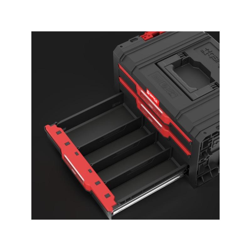 QBRICK SYSTEM PRO Szerszámos láda 3 fiókos