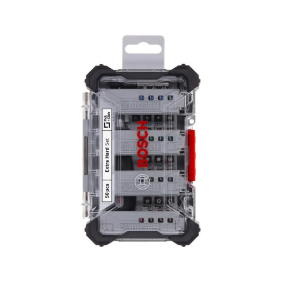 BOSCH Bithegy készlet 50 részes 1/4'' Hex Extra Hard