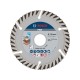 PRO Multi Material Gyémánt vágókorong 115 x 2,0 x 10 x 22,2 mm szegmentált