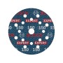 BOSCH EXPERT O780 Foil Tépőzáras csiszolótárcsa 125 mm / P150 kerámiaszemcsés (6 db)