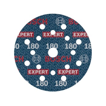 BOSCH EXPERT O780 Foil Tépőzáras csiszolótárcsa 125 mm / P180 kerámiaszemcsés (6 db)