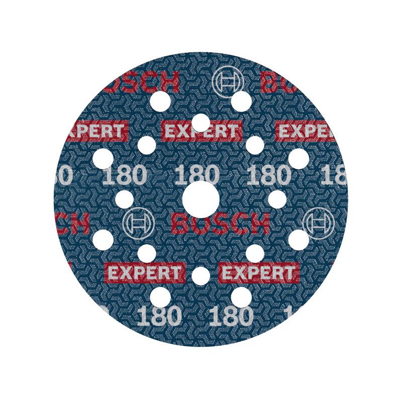 BOSCH EXPERT O780 Foil Tépőzáras csiszolótárcsa 125 mm / P180 kerámiaszemcsés (6 db)