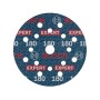 BOSCH EXPERT O780 Foil Tépőzáras csiszolótárcsa 125 mm / P180 kerámiaszemcsés (6 db)