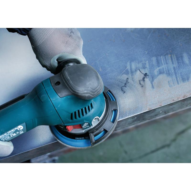 BOSCH EXPERT O780 Foil Tépőzáras csiszolótárcsa 125 mm / P240 kerámiaszemcsés (6 db)
