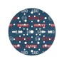 BOSCH EXPERT O780 Foil Tépőzáras csiszolótárcsa 150 mm / P180 kerámiaszemcsés (6 db)
