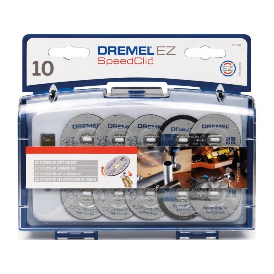 DREMEL EZ SpeedClic SC690 Vágókorong készlet 10 részes DREMEL EZ SpeedClic SC690 Vágókorong készlet 10 részes