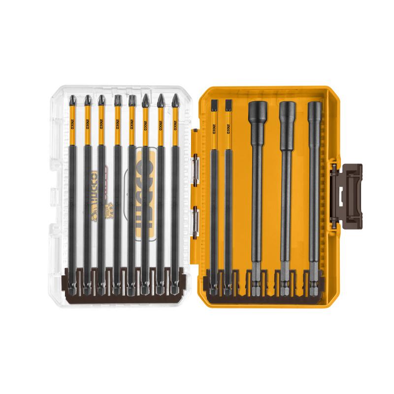 INGCO Impact hosszú bithegy készlet 13 részes S2