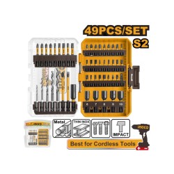 INGCO Impact bithegy készlet 49 részes S2