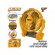 INGCO Akkus ventilátor 180 mm 20 V (akku és töltő nélkül)
