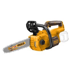 INGCO Akkus láncfűrész 300 mm szénkefe nélküli 20 V (2 x 4,0 Ah akku + töltő)