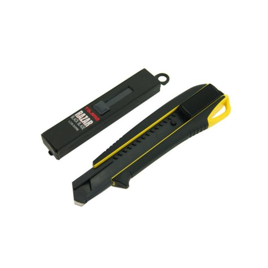 TAJIMA Driver Cutter Grip Törhető pengés kés 18 mm automata + 13 db penge