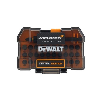 DEWALT/McLaren Bithegy készlet 32 részes Impact Ready bithegytartóval
