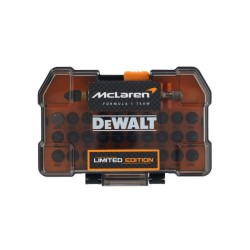 DEWALT/McLaren Bithegy készlet 32 részes bithegytartóval DEWALT/McLaren Bithegy készlet 32 részes bithegytartóval