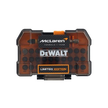 DEWALT/McLaren Bithegy készlet 32 részes bithegytartóval