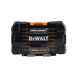 DEWALT/McLaren Bithegy készlet 28 részes Impact Ready bithegytartóval TOUGH CASE-ben