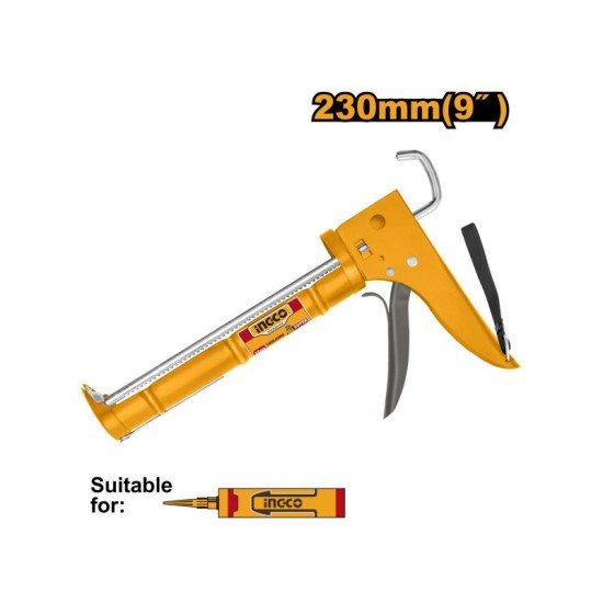 INGCO Kittkinyomó pisztoly 230 mm erősített INGCO Kittkinyomó pisztoly 230 mm erősített