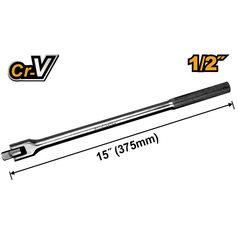 INGCO Csuklós hajtókar 1/2'' 375 mm CrV