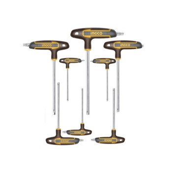 INGCO Torx T-kulcs készlet 8 részes S2